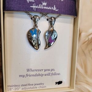 New Hallmark BFF Necklaces